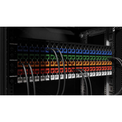 Cat6a 10G Shielded Toolless Slim Keystone Jack, White Image 7