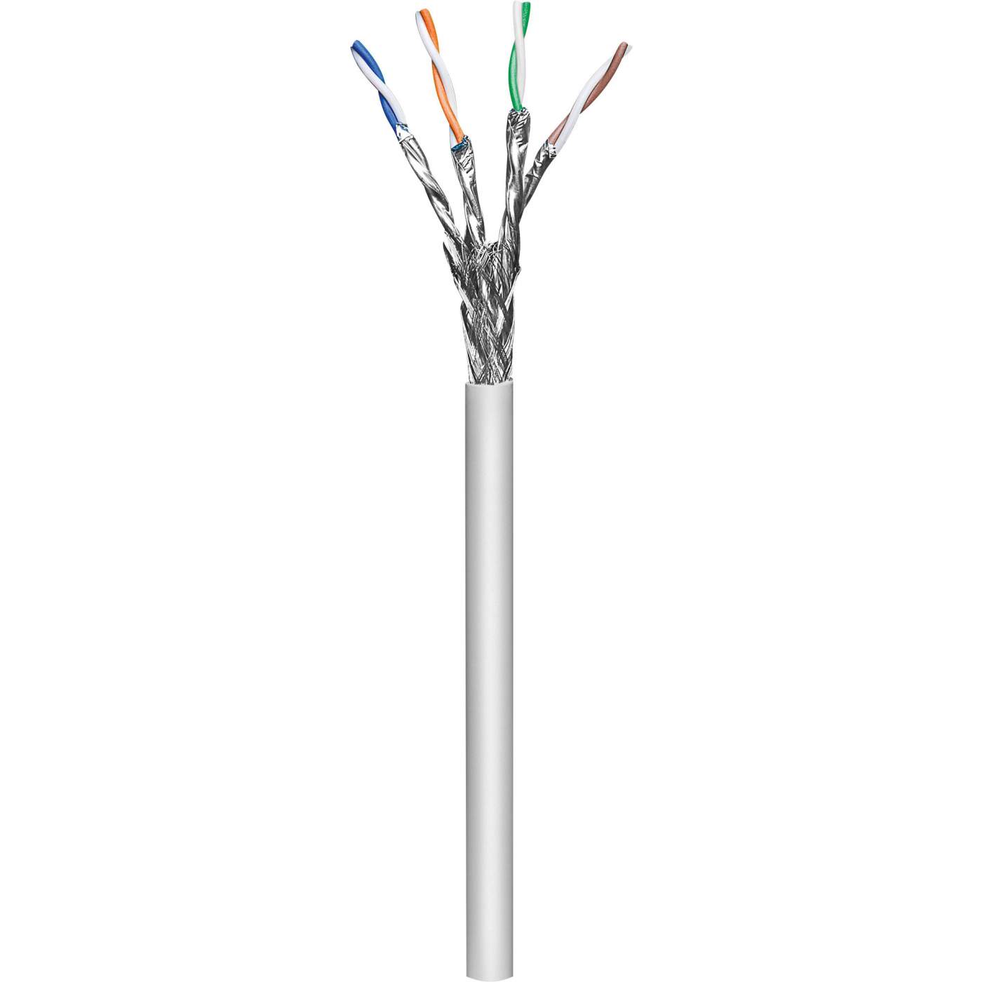 Cat6a S/FTP Bulk Cable, Solid, 23 AWG Image 1