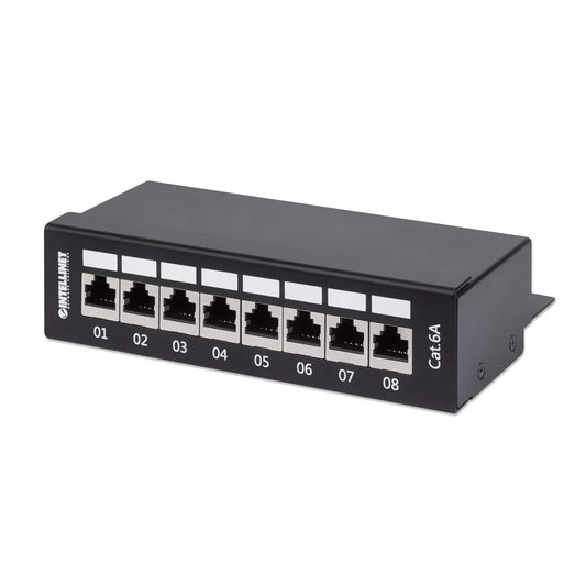 Cat6a Shielded Desktop Patch Panel Image 1