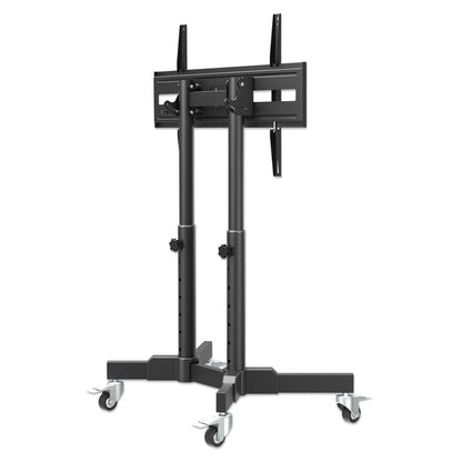 Compact Height-Adjustable TV Cart, for 23" to 70" Displays Image 11