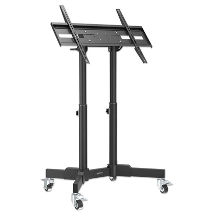 Compact Height-Adjustable TV Cart, for 23" to 70" Displays Image 3