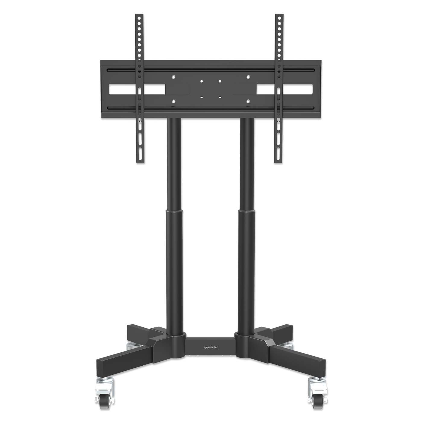Compact Height-Adjustable TV Cart, for 23" to 70" Displays Image 5