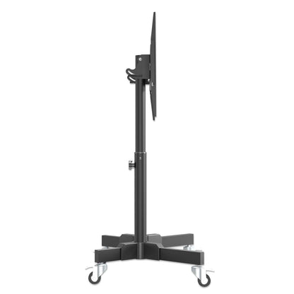 Compact Height-Adjustable TV Cart, for 23" to 70" Displays Image 7