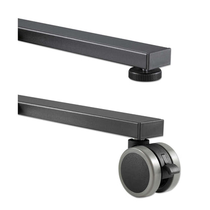 Compact Height-Adjustable TV Cart / Stand Image 9