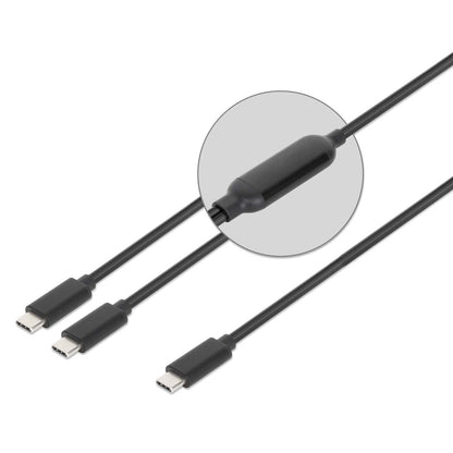 Dual USB-C Charging Cable 100 W, 2 m (7 ft.) Image 11