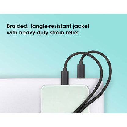 Dual USB-C Charging Cable 100 W, 2 m (7 ft.) Image 10