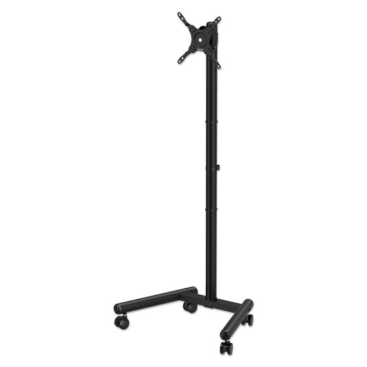 Economy Compact Height-Adjustable TV Cart, for 13" to 50" Displays Image 1