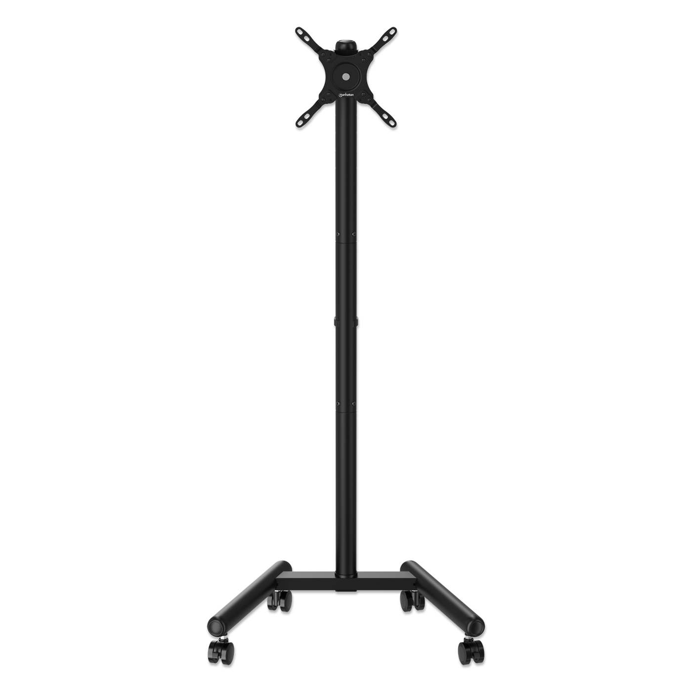 Economy Compact Height-Adjustable TV Cart, for 13" to 50" Displays Image 3