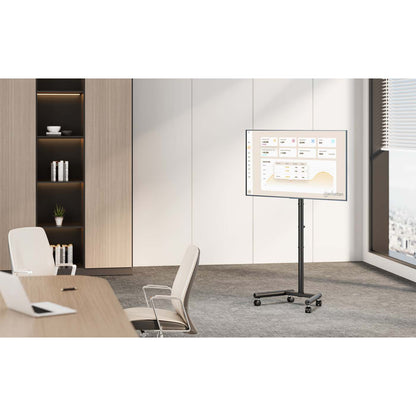 Economy Compact Height-Adjustable TV Cart, for 13" to 50" Displays Image 4