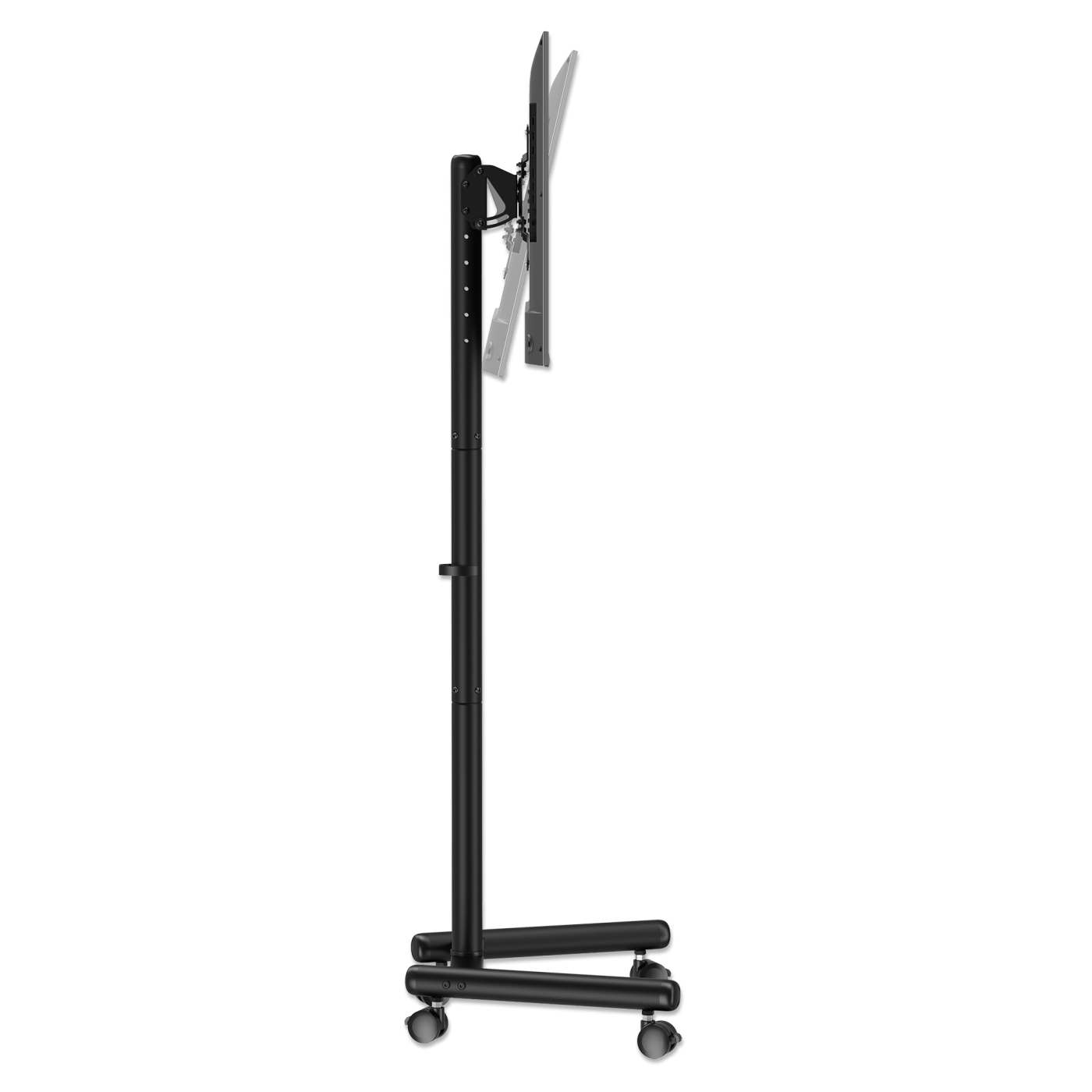 Economy Compact Height-Adjustable TV Cart, for 13" to 50" Displays Image 7