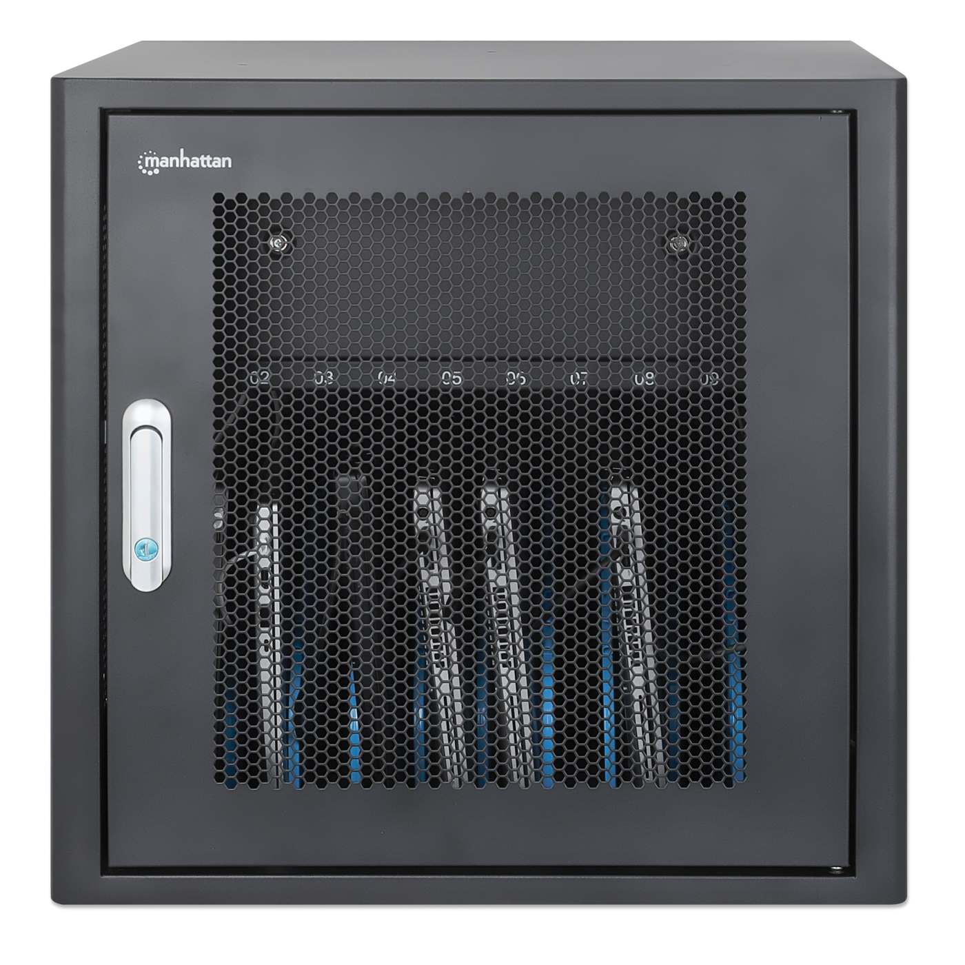 EU 10-Bay AC Desktop Charging Cabinet Image 5