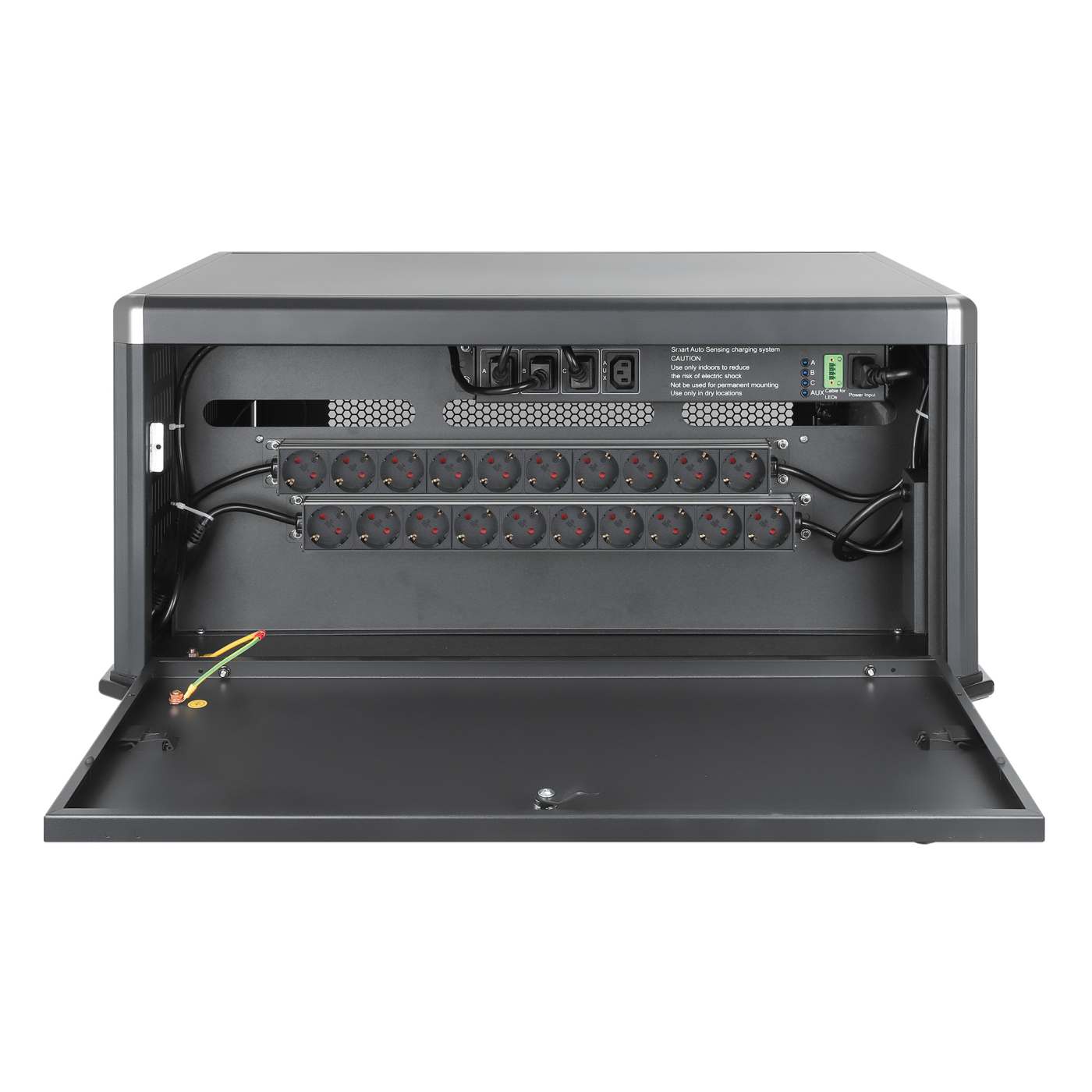 EU 20-Bay AC Charging Cart Image 11