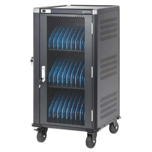 EU 30-Bay AC Charging Cart Image 1