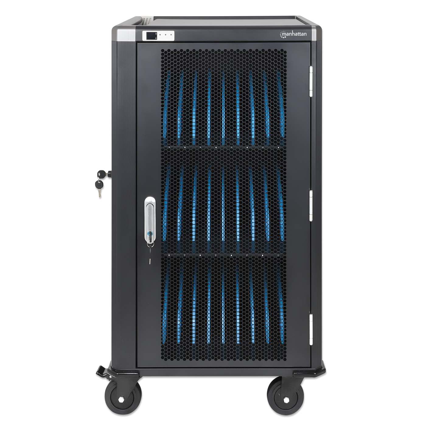 EU 30-Bay AC Charging Cart Image 9