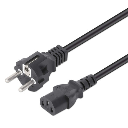 EU Power Cable C13 to CEE 7/7, 1 m Image 1