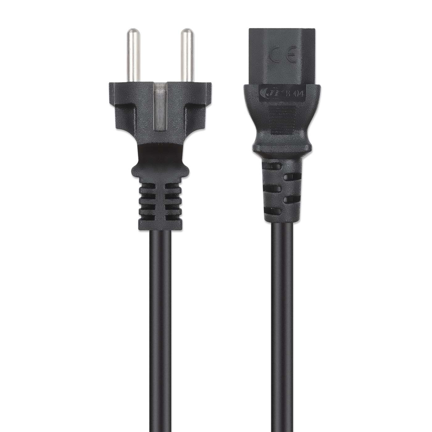EU Power Cable C13 to CEE 7/7, 1 m Image 4