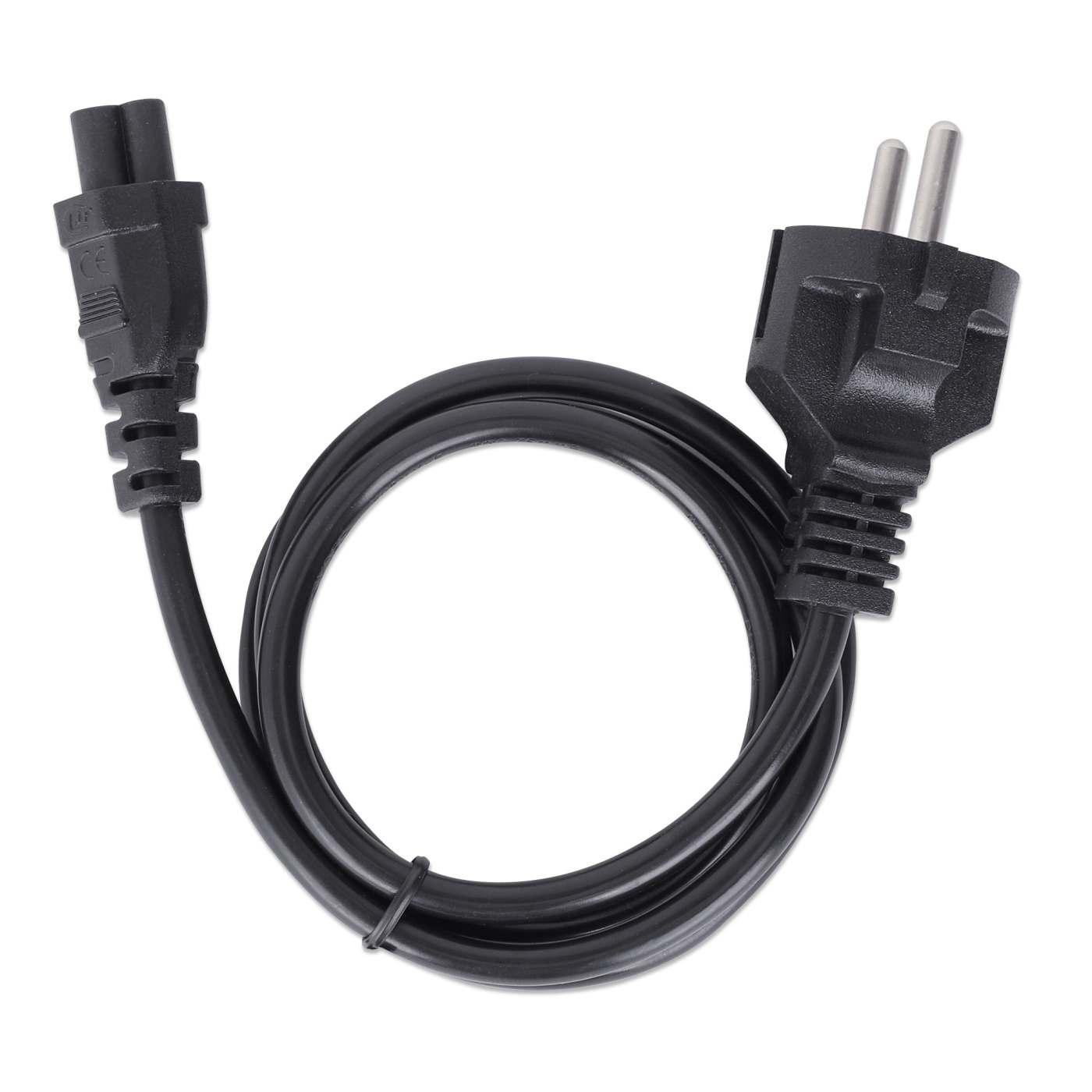 EU Power Cable C5 to CEE 7/7, 1 m Image 5