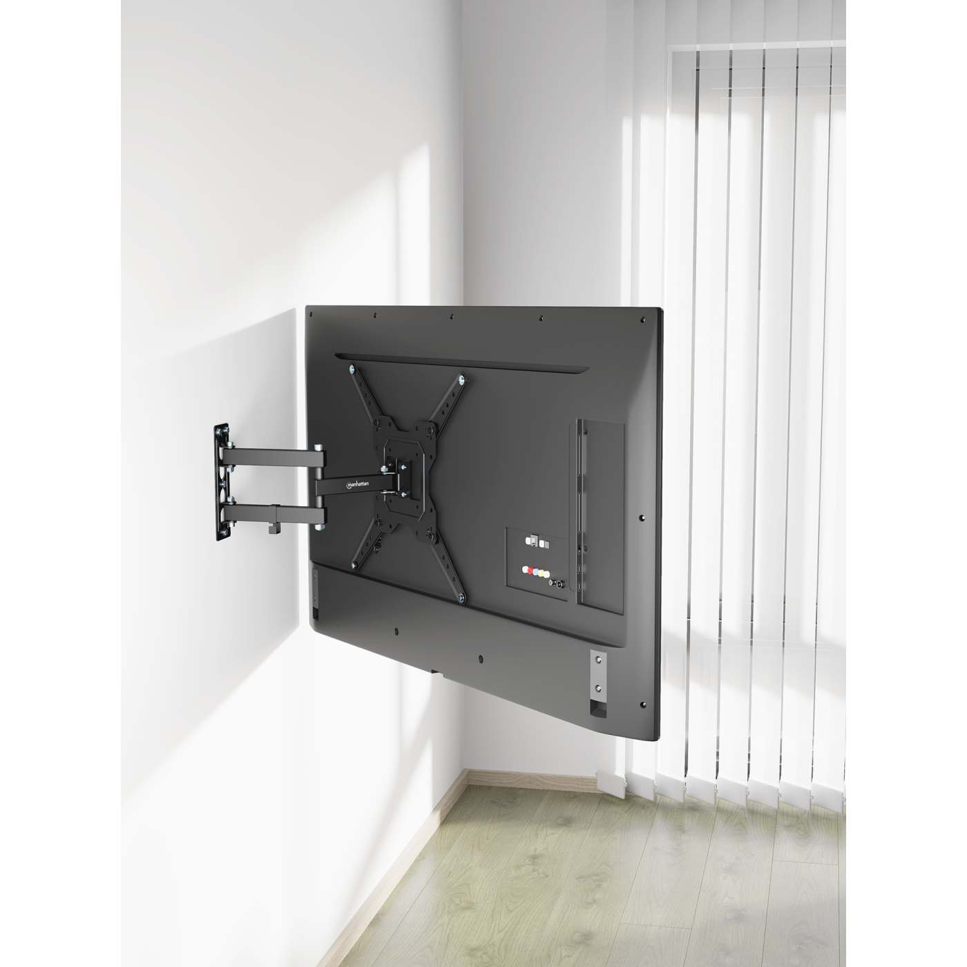 Full Motion TV Wall Mount with Articulating Arm, for 23" to 55" Displays Image 3