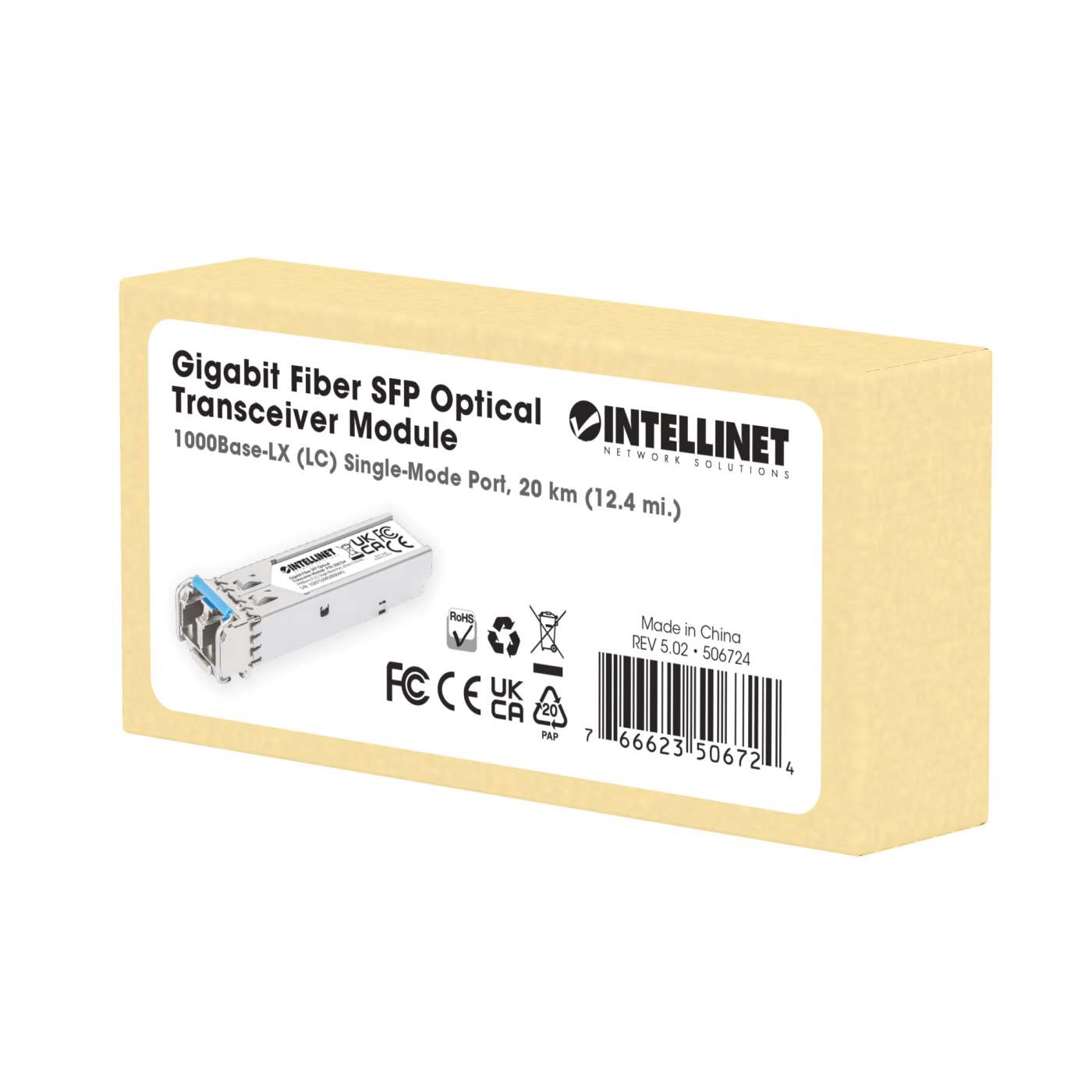 Gigabit Fiber SFP Optical Transceiver Module Packaging Image 2