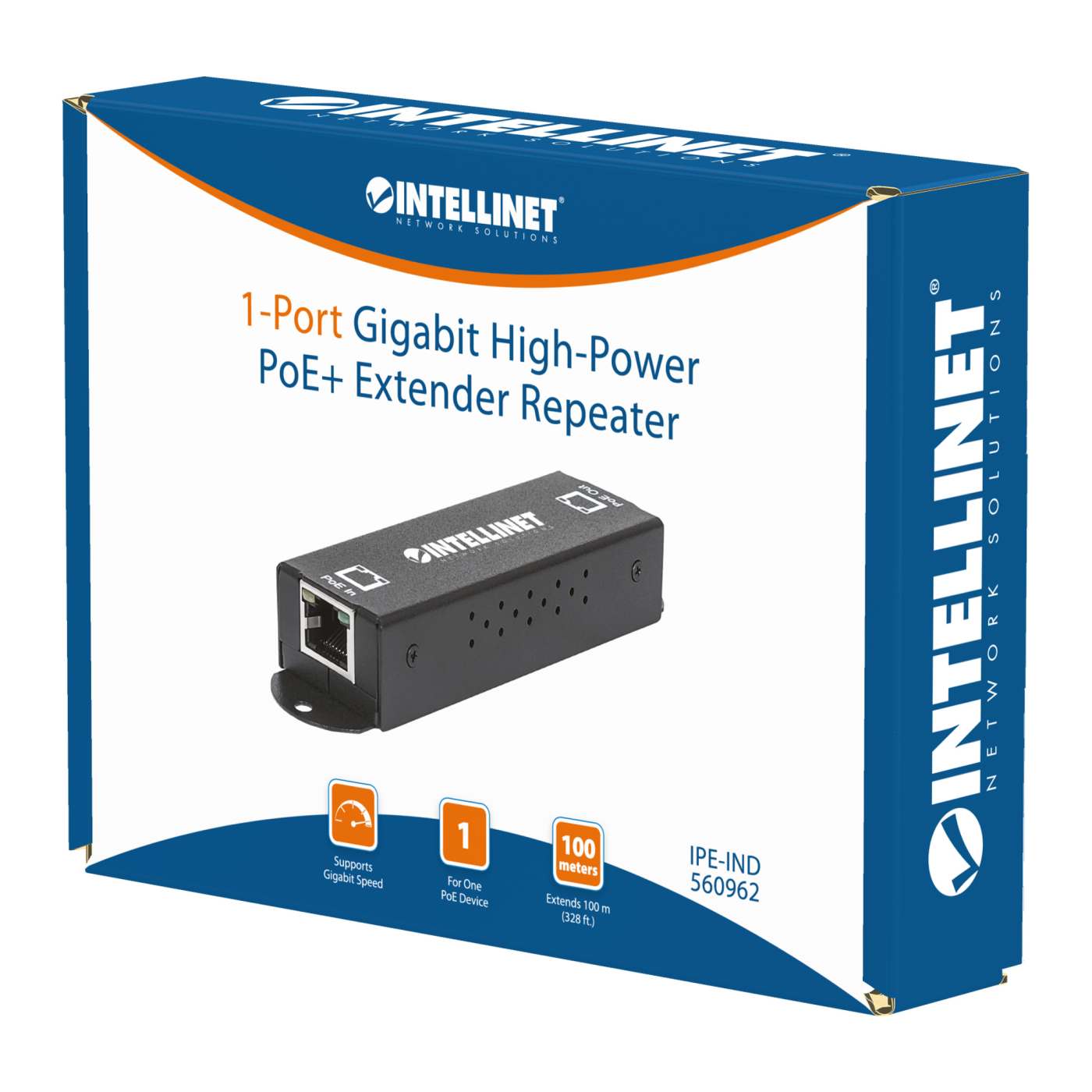 Gigabit High-Power PoE+ Extender Packaging Image 2