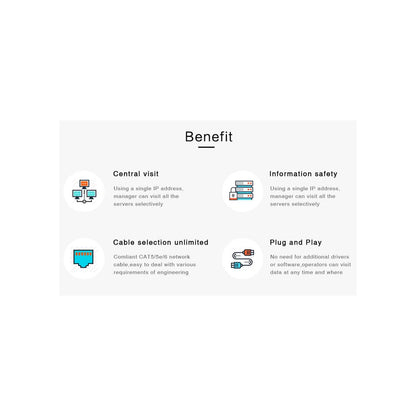 HDMI KVM over Network Cable Extender Kit 1080p, 60 m Image 11
