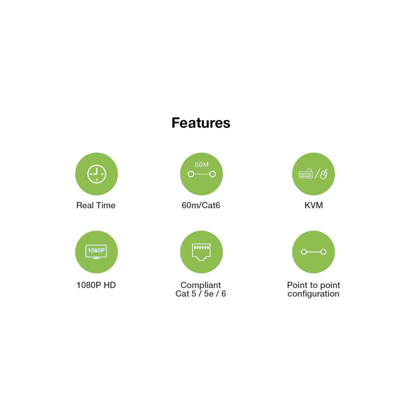 HDMI KVM over Network Cable Extender Kit 1080p, 60 m Image 8