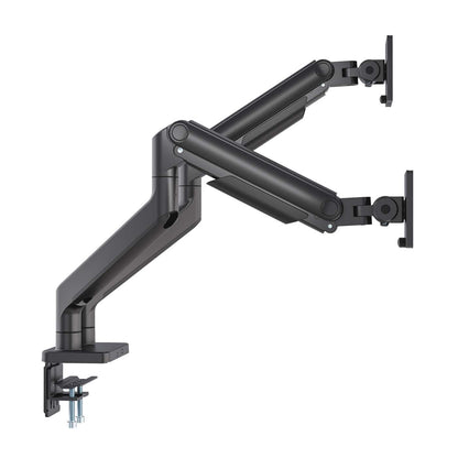 Heavy-Duty Aluminum Mechanical Spring Dual Monitor Desk Mount Image 10