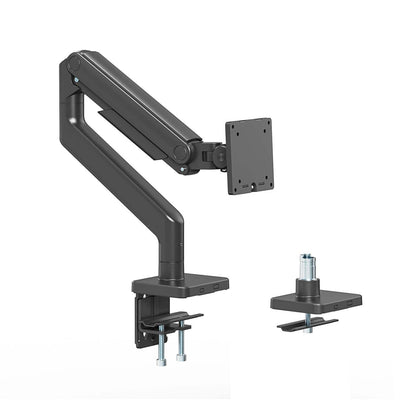 Heavy-Duty Aluminum Mechanical Spring Single Monitor Desk Mount,  for 17" to 49" Displays Image 7