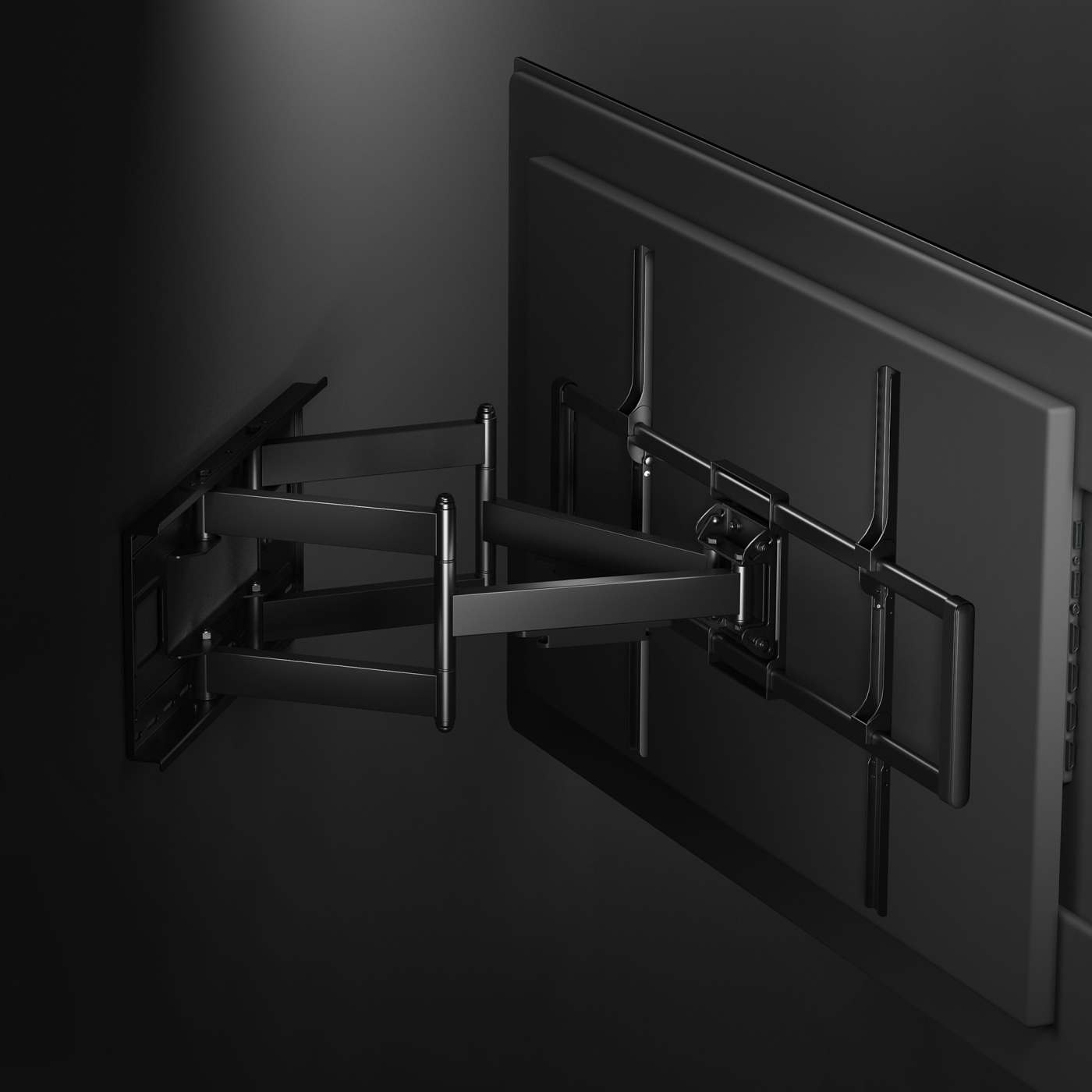 Heavy-Duty Large-Screen Full-Motion TV Wall Mount, for 60" to 120" Displays Image 12