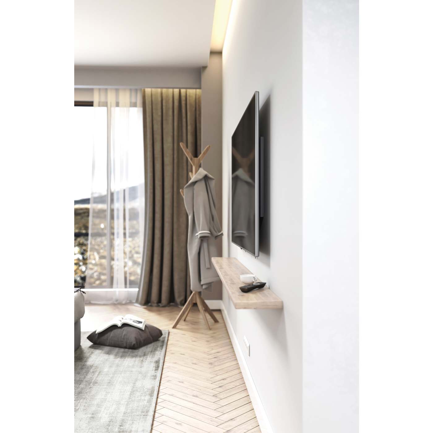 Heavy-Duty Low-Profile Large-Screen TV Wall Mount Image 9