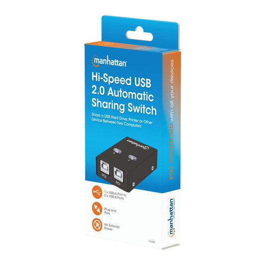 Hi-Speed USB 2.0 Automatic Sharing Switch Packaging Image 2