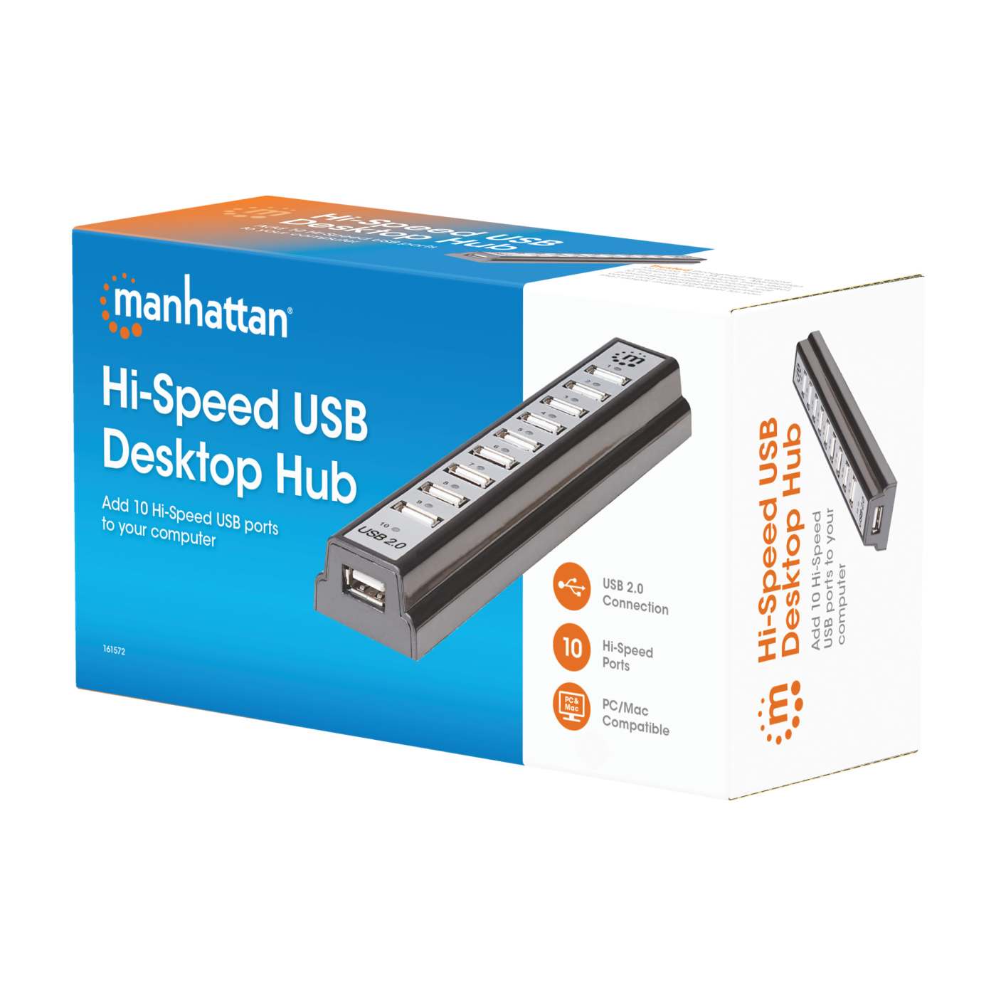 Hi-Speed USB Desktop Hub Packaging Image 2