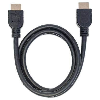 In-wall CL3 High Speed HDMI Cable with Ethernet, Black, 1 m (3 ft.) Image 6