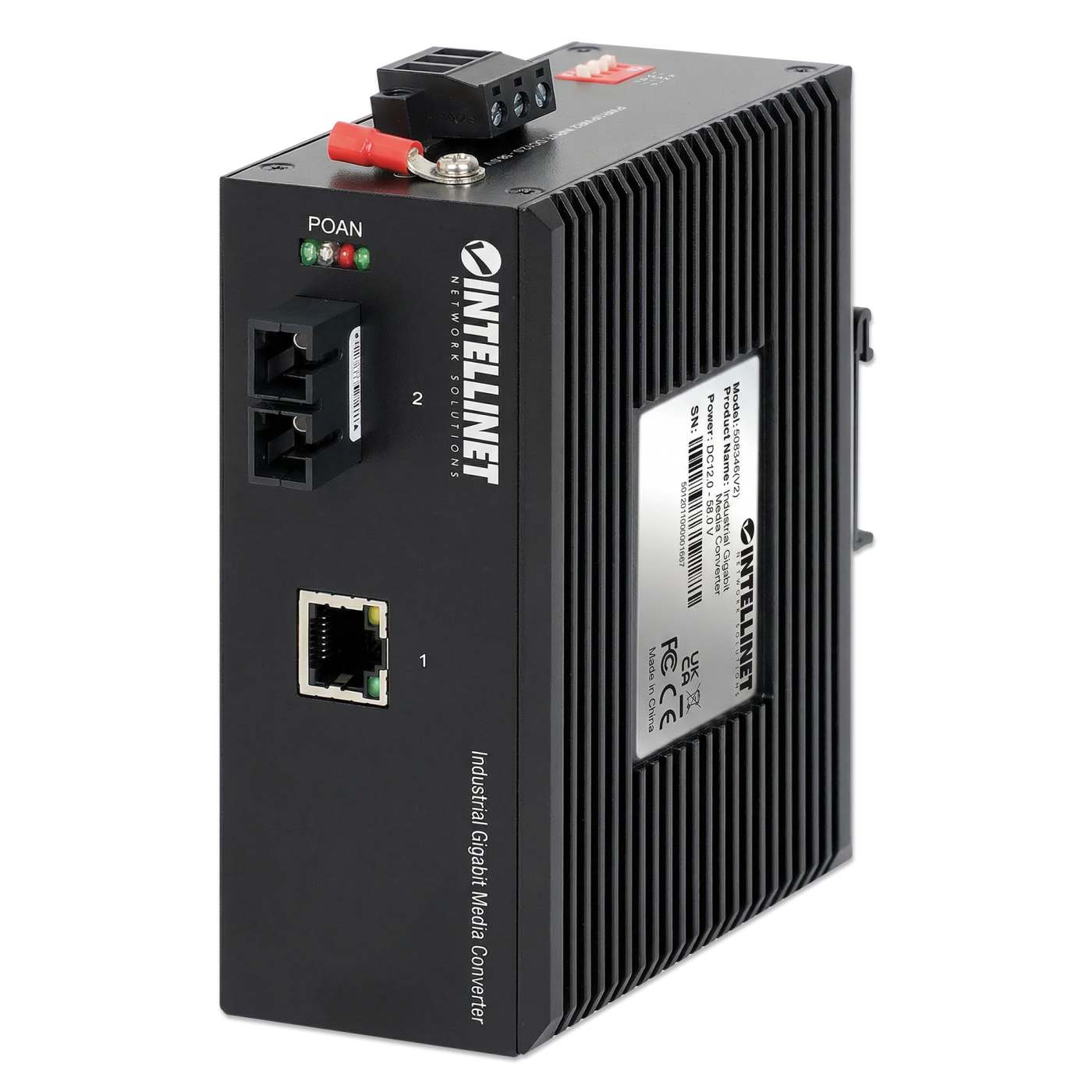 Industrial Gigabit Media Converter Image 1