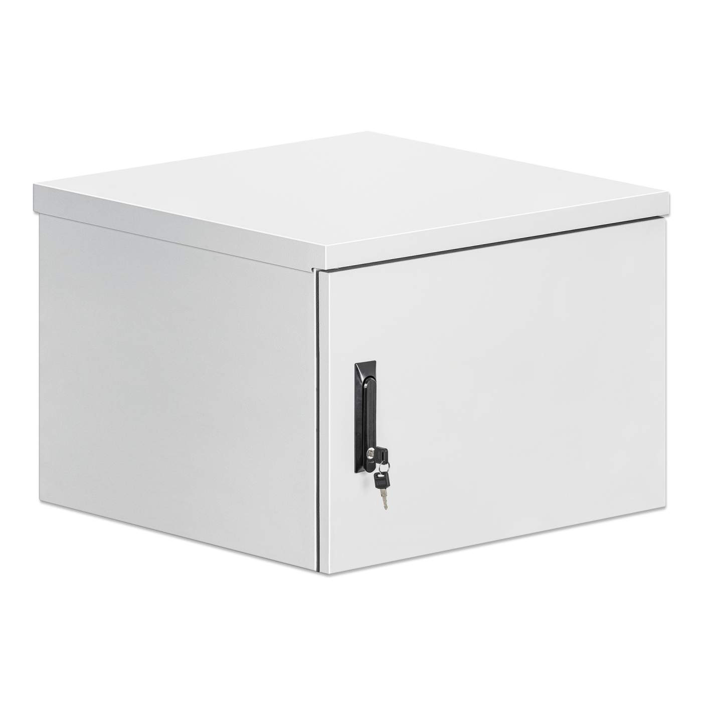 Industrial IP55 19" Wall Mount Cabinet with Integrated Fans, 9U Image 2