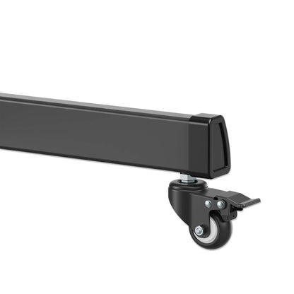 Large-Screen Multimedia TV Cart with Tool-Free Height Adjustment, for 60" to 120" Displays Image 13