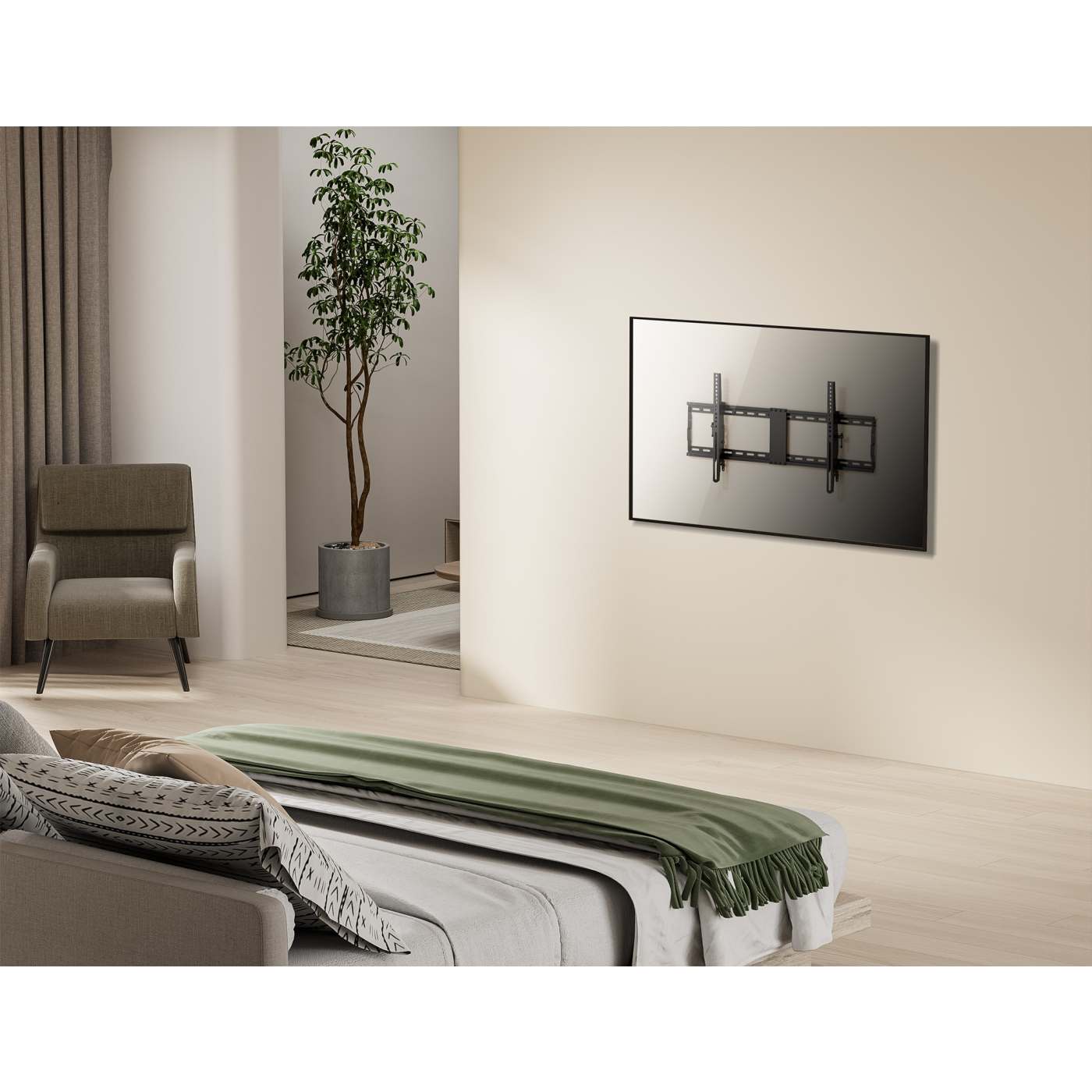Low-Profile Fixed TV Wall Mount Image 8