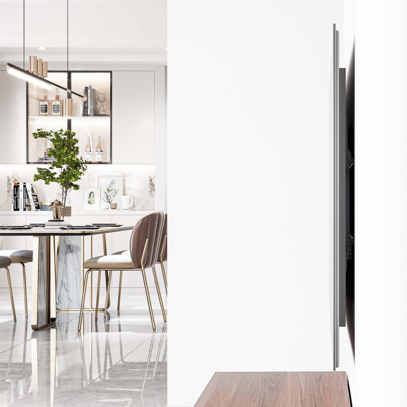 Low-Profile Fixed TV Wall Mount Image 10