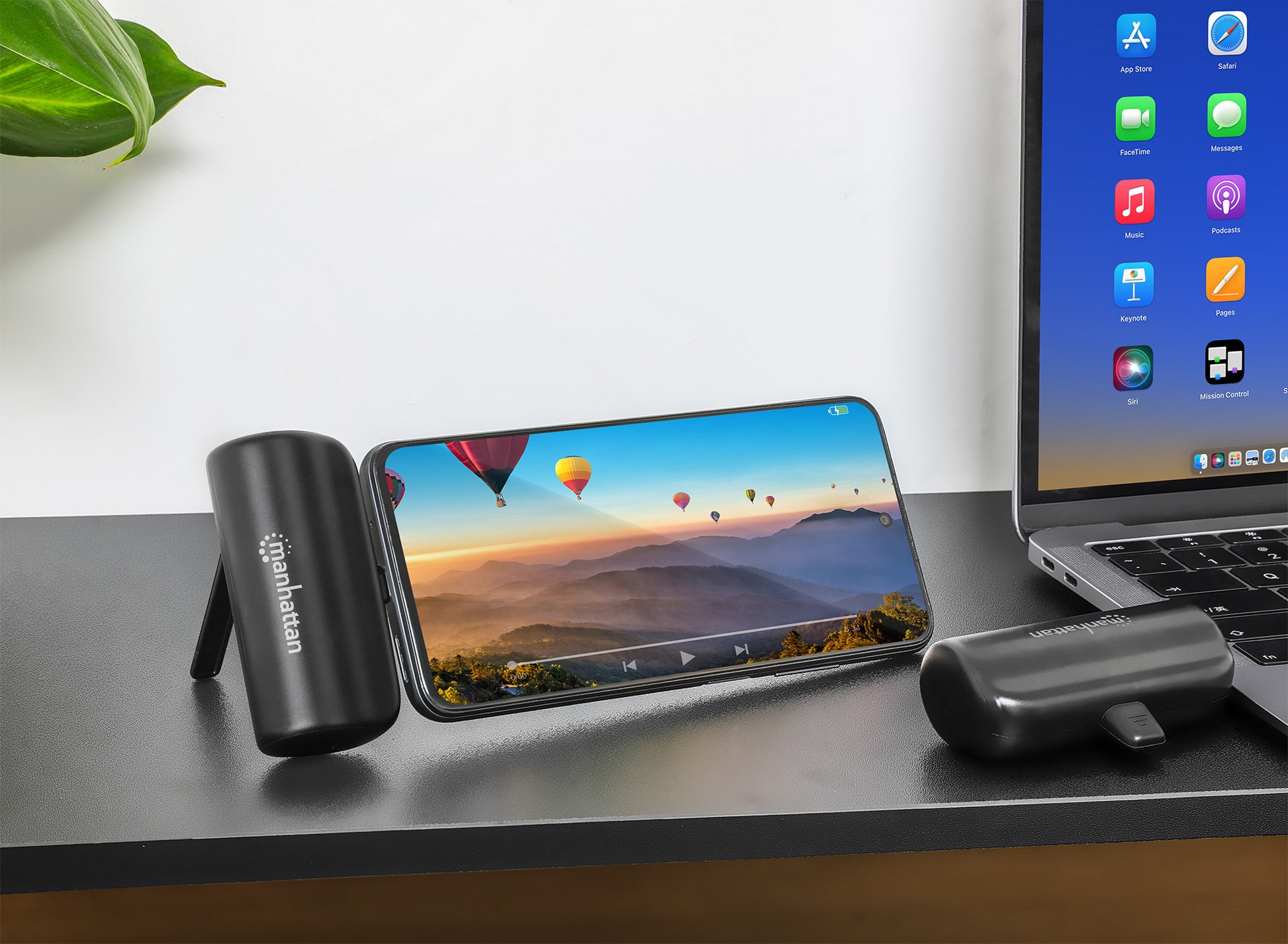 PD Power Bank 5,000 mAh with Integrated USB-C Plug - 20 W Image 14