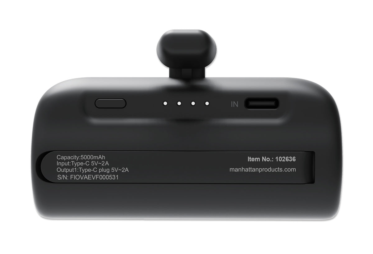 Power Bank 5,000 mAh with Integrated USB-C Plug - 10 W Image 5
