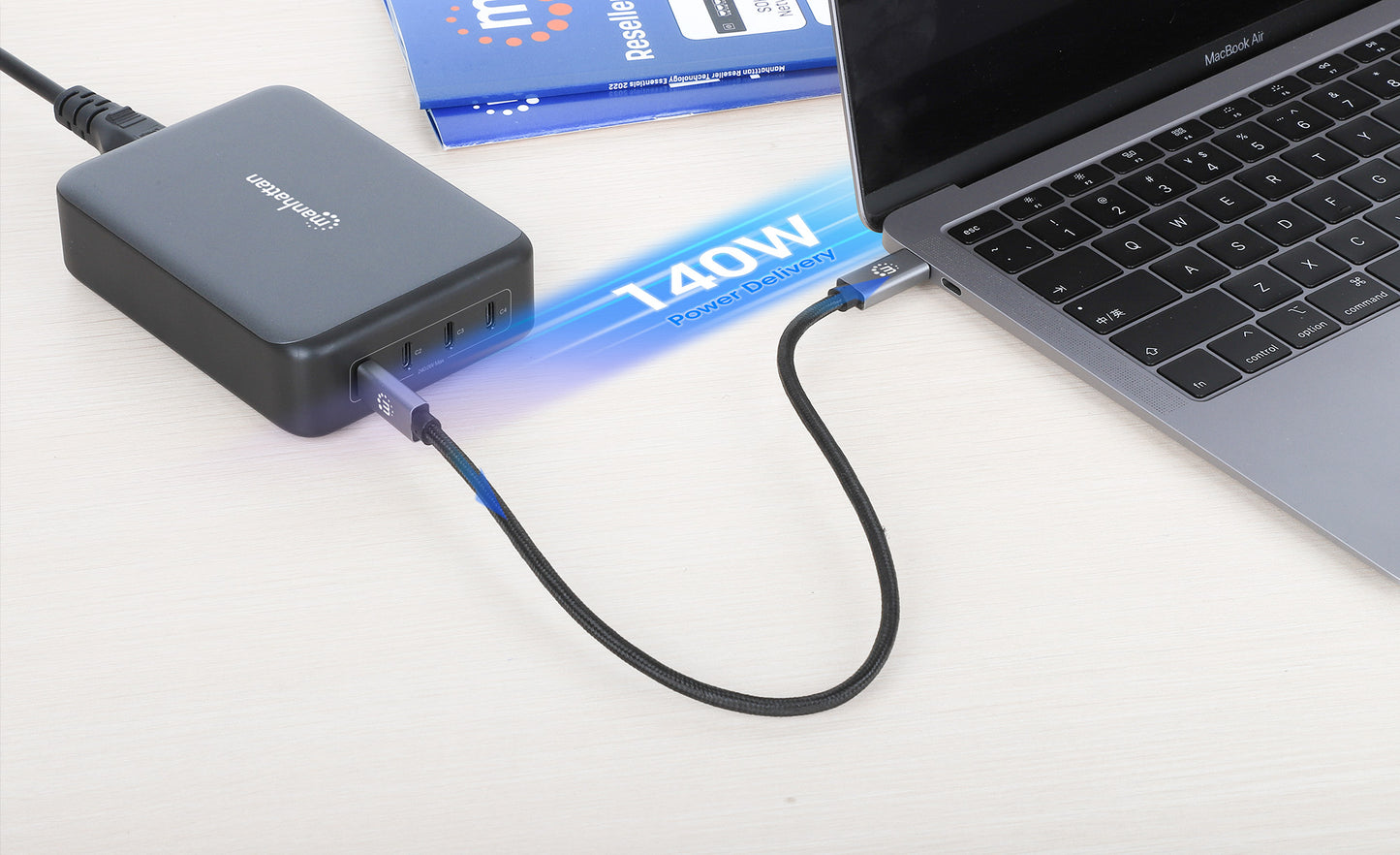 4-Port GaN USB Power Delivery Charging Station - 240 W / PD 3.1 Image 7