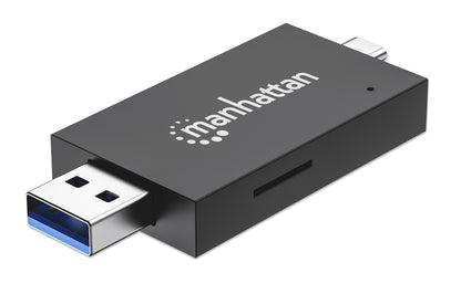 USB 3.0 Type-C / Type-A Combo Multi-Card Reader / Writer Image 1
