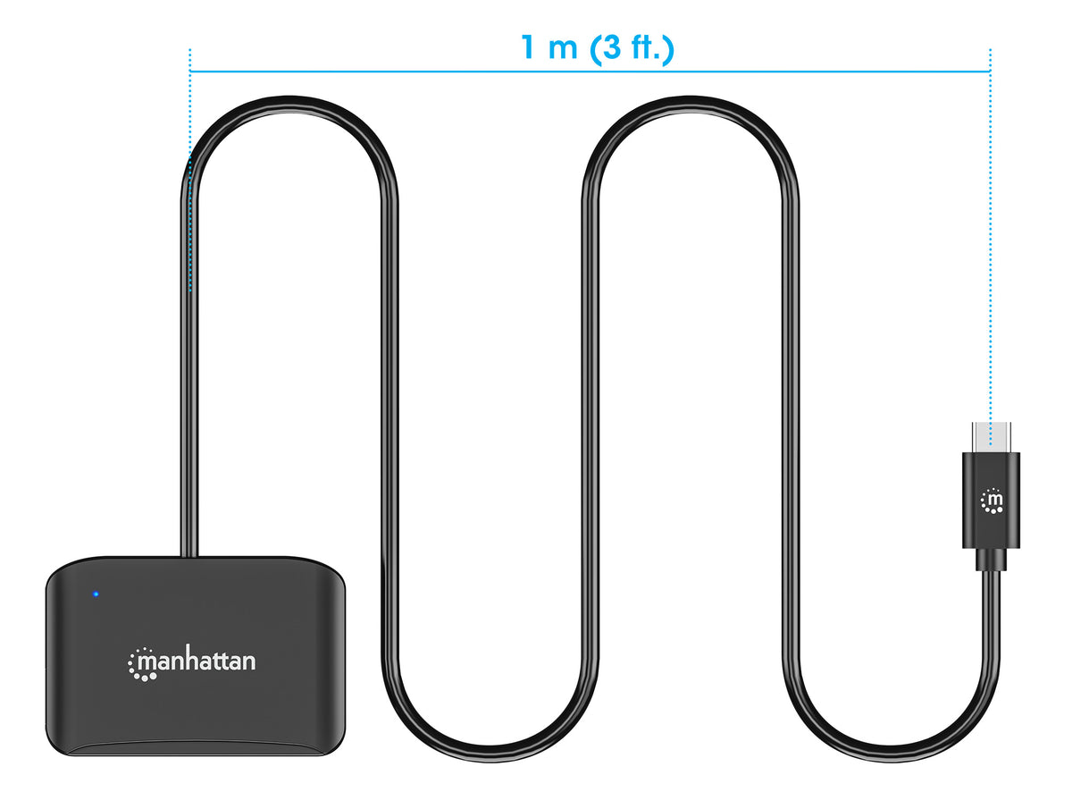 USB-C Smart Card Reader with microSD Slot Image 10