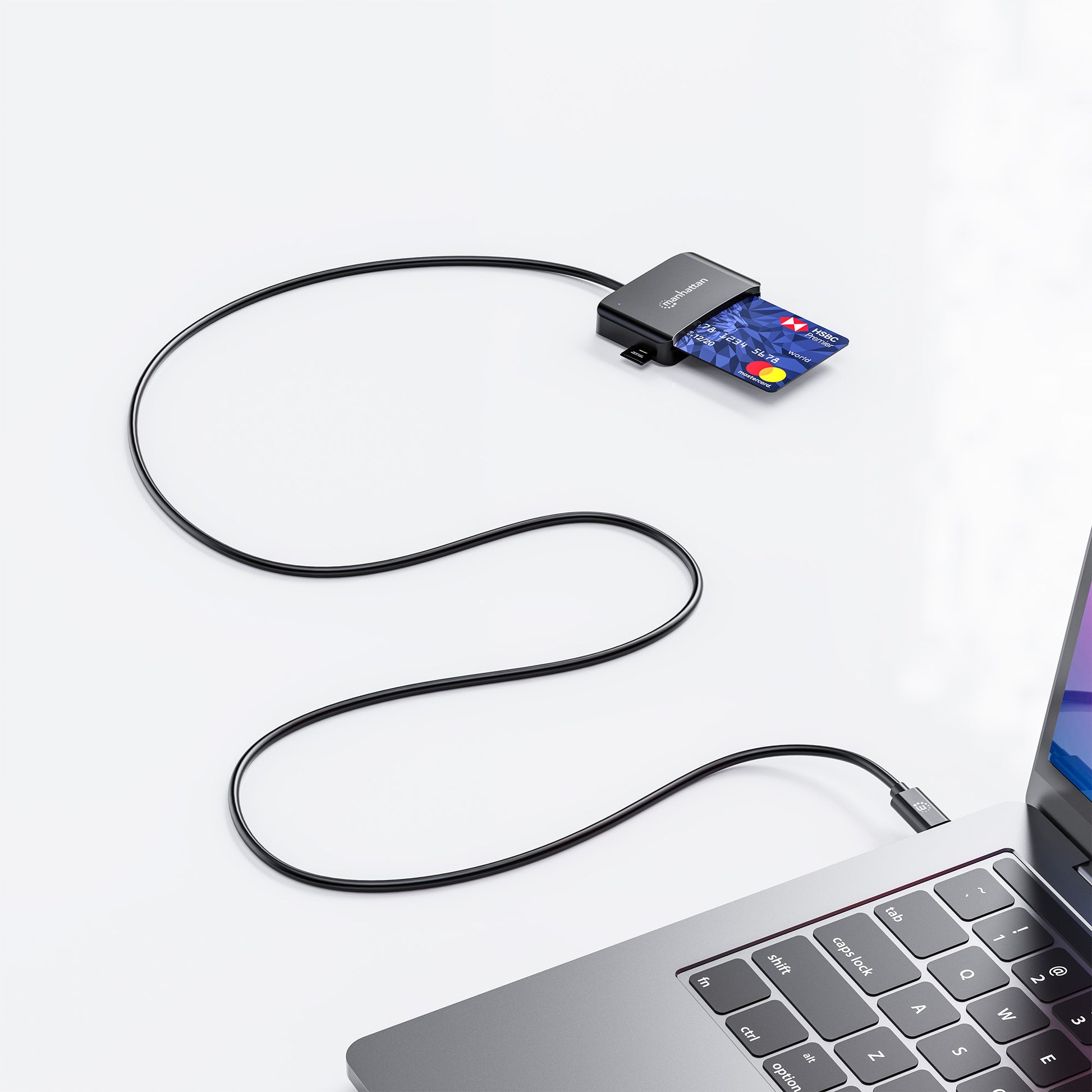 USB-C Smart Card Reader with microSD Slot Image 9
