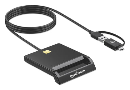 Smart Card Reader with USB-C / USB-A Combo Connector Image 4