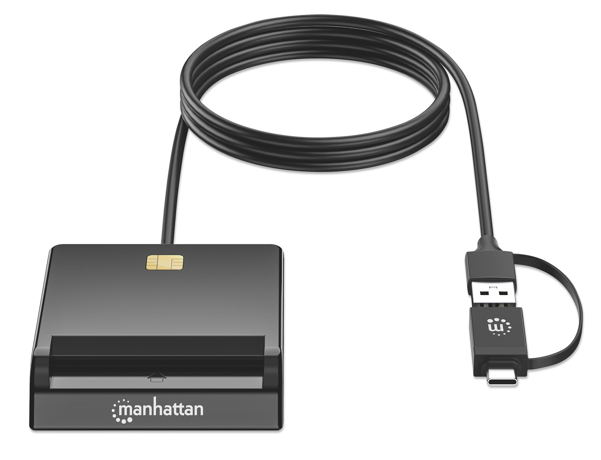 Smart Card Reader with USB-C / USB-A Combo Connector Image 5
