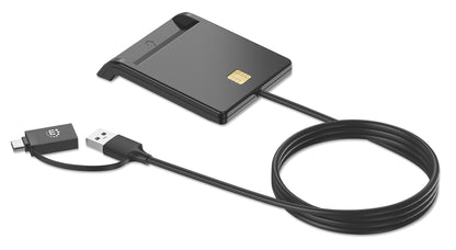 Smart Card Reader with USB-C / USB-A Combo Connector Image 6