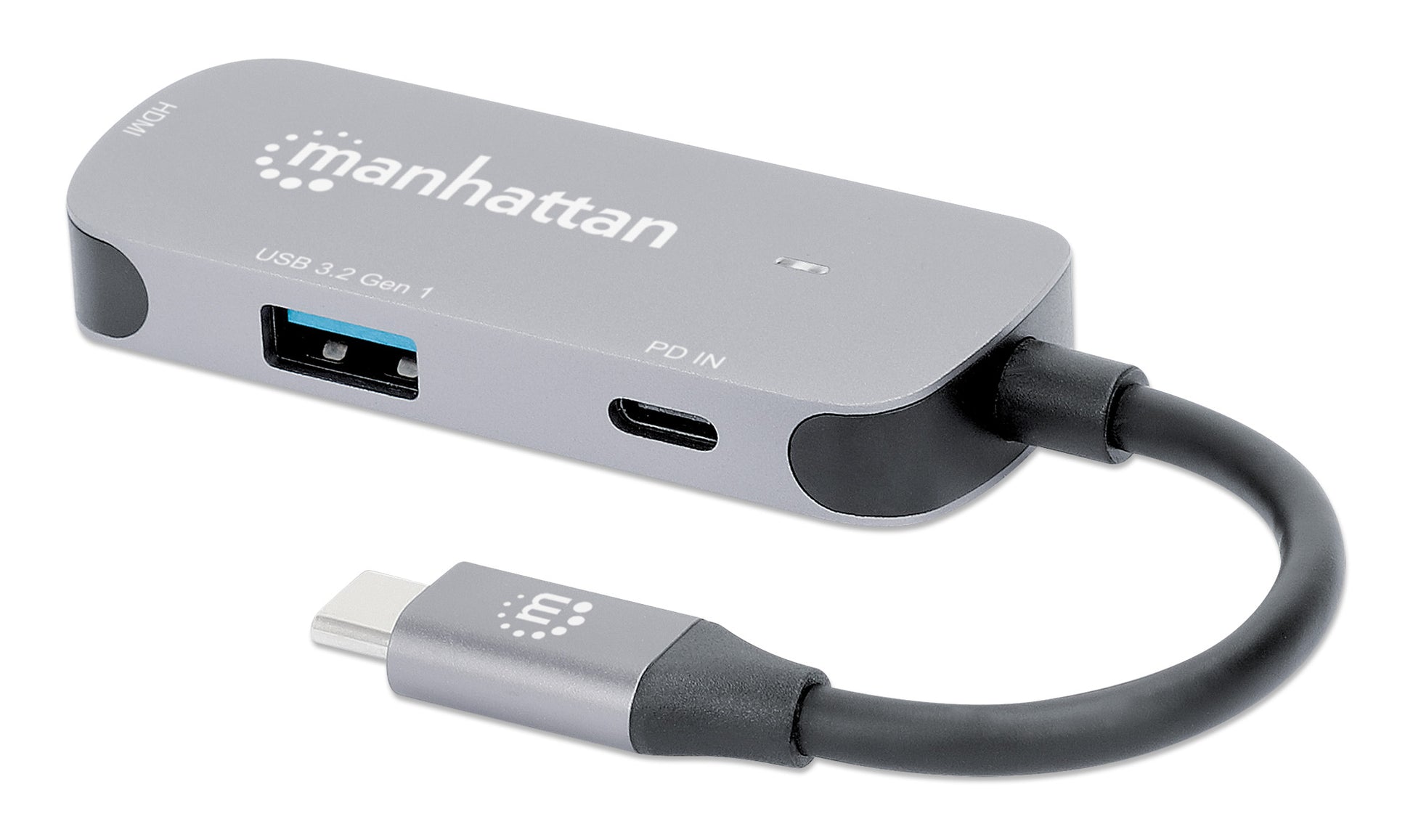 USB-C to HDMI (4K@30Hz) 3-in-1 Docking Converter with Power Delivery Image 3