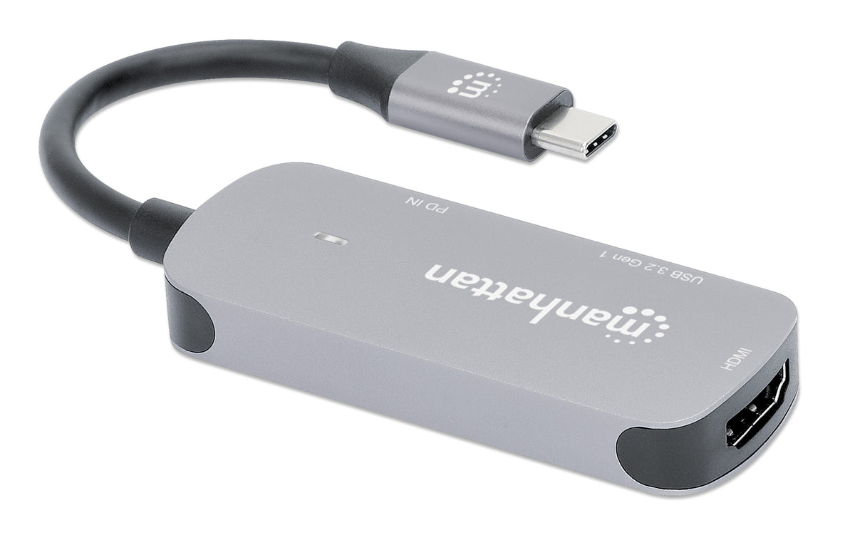 USB-C to HDMI (4K@30Hz) 3-in-1 Docking Converter with Power Delivery Image 8