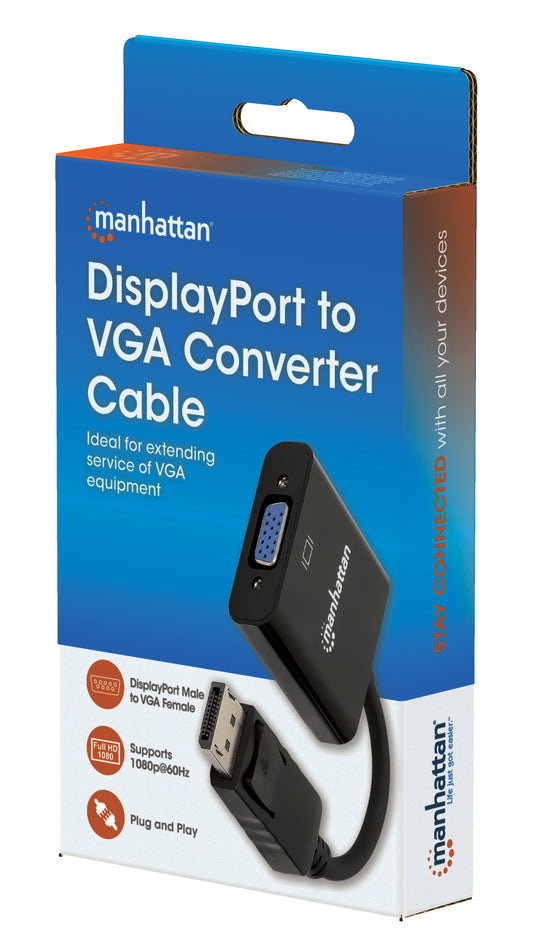 DisplayPort to VGA Converter Cable Packaging Image 2